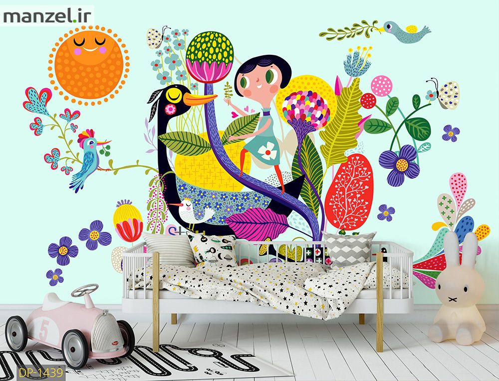 نقاشی کودکانه سبد