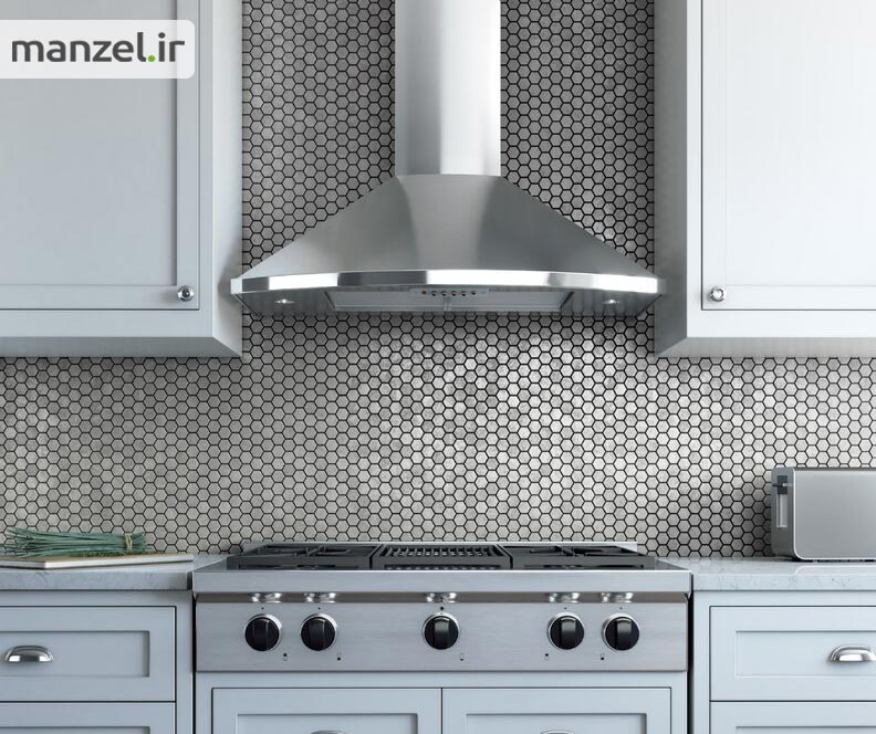 انواع کاشی بین کابینتی